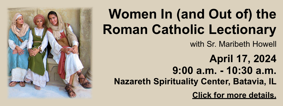 Women In (and Out of) the Roman Catholic Lectionary