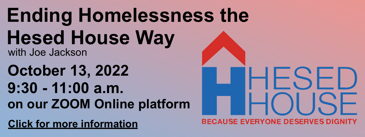 Ending Homelessness the Hesed House Way