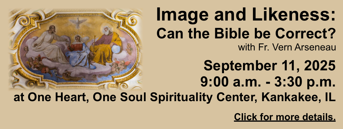 Image and Likeness: Can the Bible be Correct?